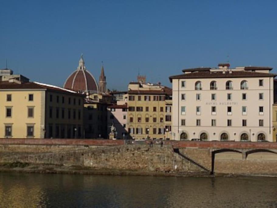Old Bridge Appartement Florence Buitenkant foto